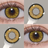 Brown Color Contact Korean Big Eyes Lens Cosplay Contacts Orange Eye Makeup High Quality Fast Shipping