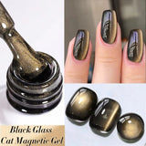 10ml Super Shining Reflective Cat Magnetic Gel Ultra Shine Glitter Red Silver Soak Off UV LED Gel Nail Art Varnish