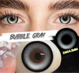 1 Pair Colored Contact Lenses with Prescription Natural Look Myopia Lenses 0~-6.00 Green Lenses Brown Contact Lenses