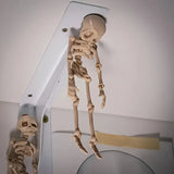 Magnetic Neptune Skull Refrigerator Magnet - Retro Fantasy Theme Movable Joint, Fun Halloween Gift