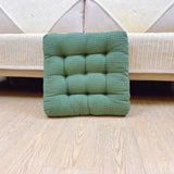1pcs Minimalist Pure Cotton Chair Cushion Thickened Tatami Mat and Futon Floor Cushion Household Bay Window Office Chair Mat