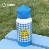 350ml Children's Thermal Water Bottle With Pattern,Double-layer Stainless Steel Drinkware,Gifts,MUG,Student's Sports THERMOS CUP