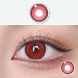 Colored Contact Lenses with degree Power Cosmetic Purple Annual Contact Lens 1year grey Make Up lens