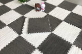 20pcs Ins Style Room Carpet, Bedroom, Children'S Bedside Blanket, Stain Resistant Living Room, Splicing Mat, Floor Mat 30*30 Cm