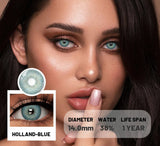 Hot Sales Colored Pupils for Eyes Green Eye Lenses 1 Pair Blue Colored Contacts Brown Natural Fashion Lenses Beauty Lense