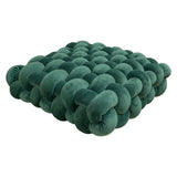 Square Knot Stuffed Cushion Nordic Aesthetic Pillow Decorative Plush Pillow Office Sleeping Floor Windowsill Back Cushion Decor