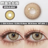 1pair Blue Green Gray Brown Color Contact Lenses Newyork Circle Lens 14.5mm