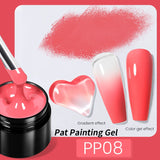 5ml Super Sliver Metallic Gel Nail Polish Holographics Metal Effect Painting Liner DIY Nail Art Decoration Varnish