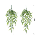 2pcs Artificial Plants Monstera Leaf Vines Green Hanging Garland for Wall Decor Home Garden Wedding Party Decoration Fake Plant