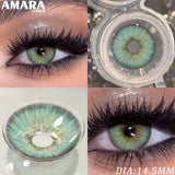 1 pair softlense brown color contact lenses for eyes gray lenses blue lenses eye makeup Beauty Contacts
