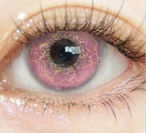 Eye Eyes Color Contacts Colored Contact Lenses Lens Small Pupils Myopia Cosplay Anime Cute 2Pcs 12 Months 1 Year Use