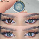 1 Pair Colored Contact Lenses for Eyes Lenses Pattaya Blue Contact Lenses High Quality Natural Contact Lenses Yearly