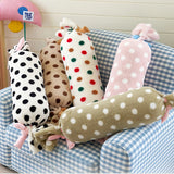 Velvet Candy Pillow Removable And Washable Column Bed Roll Cushions Head Supporter Back Leg Body Wave Point Pillow Cushion
