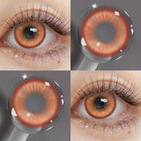 Anime Cosplay Colored Contact Lenses, Yearly Disposable Soft Lens, Fashion Beauty Cosmetic Lenses for Students & Daily