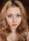 Grey Colored Contact Lenses for Eyes 2Pcs Natural Gray Cosmetic Lenses Beauty Eye Pupilles Yearly Soft Lens