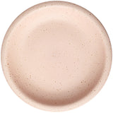 Sesame Dot Round Plate Nordic Style Ceramic Deep Dish High-end Household Serving Plates Fashion Versatile Beef Pasta Kitchenware