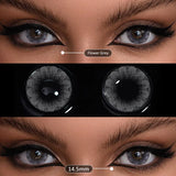 Contact Lenses 2Pcs Blue Green Contact Lenses Color Permanent Makeup Machine Changing Pupil and Eyes Color Fashion Lenses