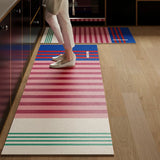 Carpet For Kitchen Non-slip Waterproof Oil-proof Floor Mat PVC Leather Long Rug Home Decoration Foot Mats Alfombra Cocina