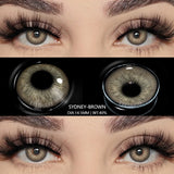 Fashion Colored Contact Lenses for Eyes Natural Gray Contact Blue Eyes Lenses Gray Contacts Yearly Green Pupils 1pair