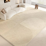 Cream Style Living Room Sofa Large Area Carpets Line Bedroom Bedside Carpet Beige Minimalist Cloakroom Rug Soft Balcony Rugs