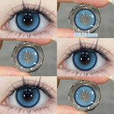 2pcs/pair Cyber Series Halloween Colored Contact Lenses for Makeup Eyes Big Pupils Red Contact Lenses Brown Lens Myopia