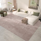 Modern Minimalist Bedroom Decor Solid Color Carpet Home Washable Mat Large Area Study Rug Light Luxury Carpets for Living Room