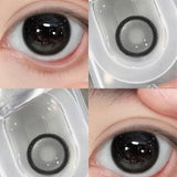2PCS Hot Selling Color Contact Lenses Eyes Black Nature Contacts Lens Beauty Korean Makeup Yearly