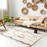 Carpet for Living Room Ethnic Style Large Area Fluffy Children Bedroom Rug Home Decoration Cloakroom Plush Mat Tapete