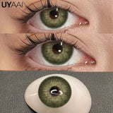 Green Bionic Iris Contact Lenses | Blue/Grey/Brown Vivid Colors | Daily Wear & Party Dating & Travel EssentialReady
