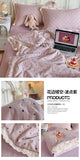 Summer Quilt Cooling Blanket Home Textile Soft Skin-friendly Thin Quilt Lightweight Air Conditioner Lightweight Bedding Washable