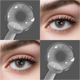 Polar Light Colored Contact Lenses 2 Pcs Yearly Disposable Soft Small Pupil Prescription Myopia Color Contacts