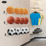 24 PCS Black Round Hat Rack Hooks, Heavyweight Gridwall Display Hangers for Caps, Multi-Purpose Organizer for Store Wall Panel