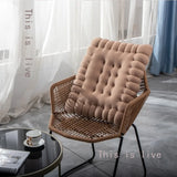 Sitting Biscuit Cushion Soft Shape Cushion Decorative Pillow Sofa Chair Car Seat Pad Outdoor Cookie Tatami Back Cushion