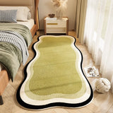 Irregular Bedroom Bedside Rug Soft Non-slip Floor Mat Carpet for Living Room Sofa Coffee Table Plush Bathroom Footmat Tapis