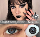 1 Pair Halloween Contact Lenses for Eyes Cosplay Lenses Anime Lenses Anime Accessories Lenses Black Lenses Red Lens