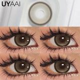 Daily Colored Contact Lenses Myopia 1 Day Disposable Colored Pupils Green Eye Contacts Gray Natural Fashion Lenses