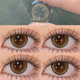 2PCS New Korea Color Contact Lenses Beatuy Nature Contacts Lens Makeup Yearly Fast Delivery