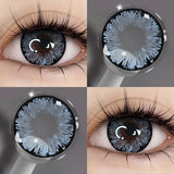 Birkin Brown Natural Colored Contact Lenses Half-Yearly Use Soft Eye Beauty Lens for Daily Makeup Cosmetic Contacts