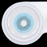 1 Pair Vibrant Gray Blue Green Color Contact Lenses Yearly Soft Contacts Beauty Lens for Dark Eyes Makeup