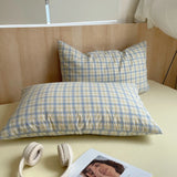 100 Cotton Pillowcase 2 PCS Colorful Stripe Pillow Case Bedding Black Pillow Cover Envelope Pillow Case Cover Nordic Sling