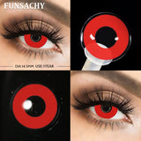 Halloween Makeup Cosplay White Lens Cosplay Contact Lens Beauty Cosmetics Colored Contacts Black Lenses Circle Red Lens