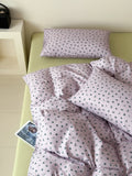 Cute Rabbit Cartoon Pure Cotton Bedding Set Dormi Waed Cotton eet Cover Quilt Cover Tee Four Piece Set Student Dorm...