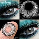 1Pair Cosplay Colored Contact Lenses Vampire Red Eyes Contact Anime Blue Purple Eyes Beauty Makeup Lenses For Halloween