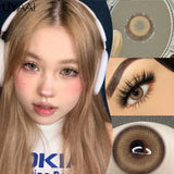 NEW Cosplay Colored Contact Lenses for Eyes Anime Purple Lenses Cosmetic Blue Eye Contacts Brown Natural Fashion Lenses