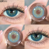 Color Contact Lenses with Diopters Korean Eye Contacts Lenses Colorcon Black Lenses High Quality Natural Optical Lenses