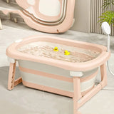 Foldable Baby Bathtub for baby Toddlers Space Saving Bath Tub Easy Storage Lightweight Portable Design Infant Baby Bath Supplies