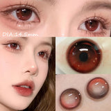 Korean Hot Sale Color Contact Lenses Beauty Pupilentes 2Pcs Soft Lens
