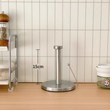 Nordic Kitchen Napkin Rack Stainless Steel Paper Holder Shelf Tissue Support Stand Organizer Aesthetic Home Decor Accessories