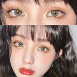 2Pcs/Pair Natural Color Contact Lenses For Eyes New Flare Colorcon Lenses Beauty Eye Color Contacts Natual Look Cosmetic