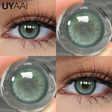 NEW Color Contact Beauty Eye Color Lenses Big Eyes Black Lens Natual look Green Contacts Lenses Makeup Blue Contact Lenses